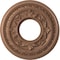 Ekena Millwork Baltimore Thermoformed PVC Ceiling Medallion Fits Canopies up to 4 1/4-in., Aged Copper CMP10BACAC - alternate 1